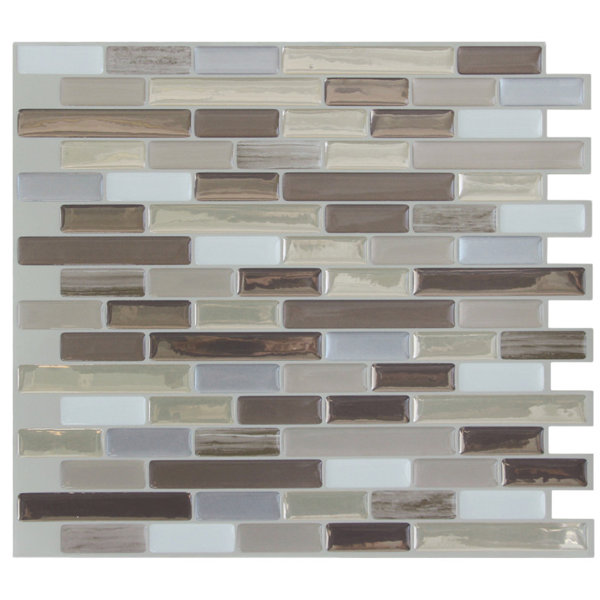 Stick on Backsplash Tiles for Bathroom Kitchen Wall Tiles Waterproof